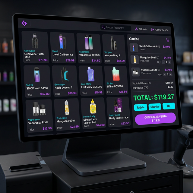 Punto de venta de JDS Systems